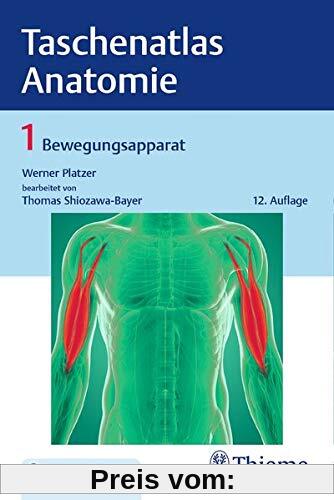 Taschenatlas Anatomie, Band 1: Bewegungsapparat